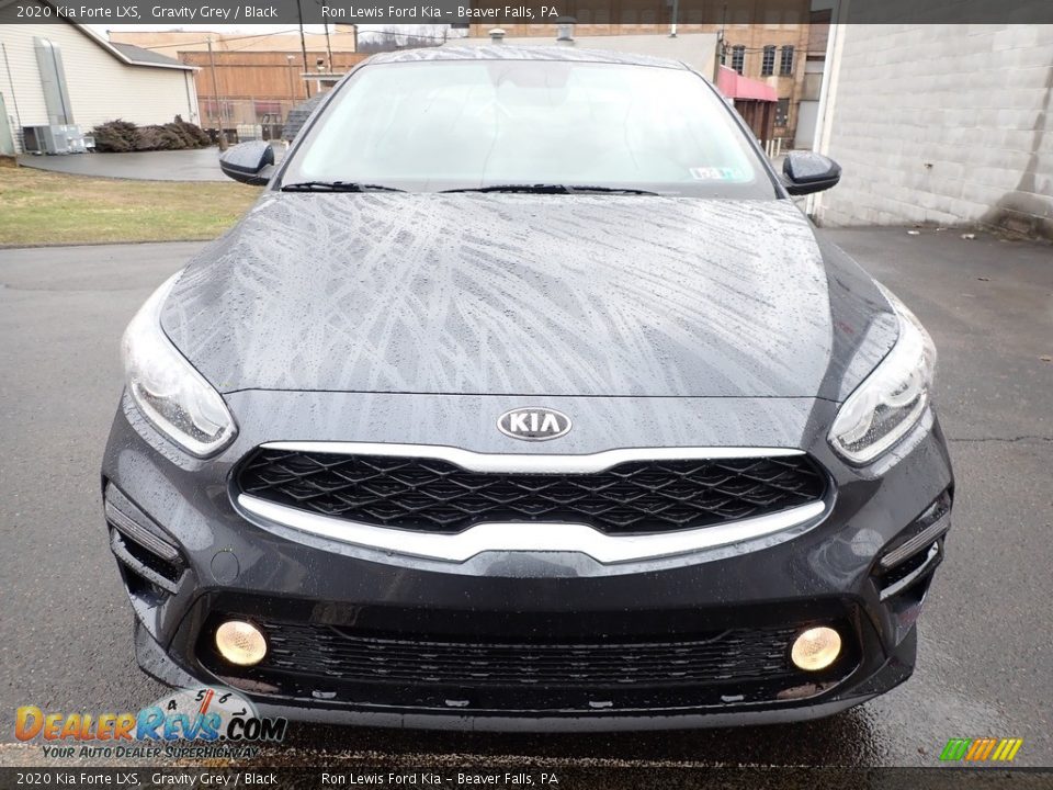 2020 Kia Forte LXS Gravity Grey / Black Photo #8