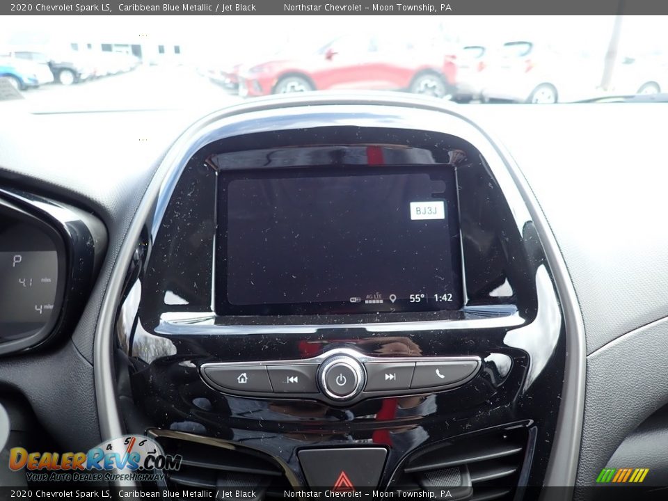 2020 Chevrolet Spark LS Caribbean Blue Metallic / Jet Black Photo #17