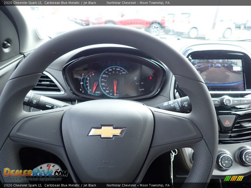 2020 Chevrolet Spark LS Caribbean Blue Metallic / Jet Black Photo #19