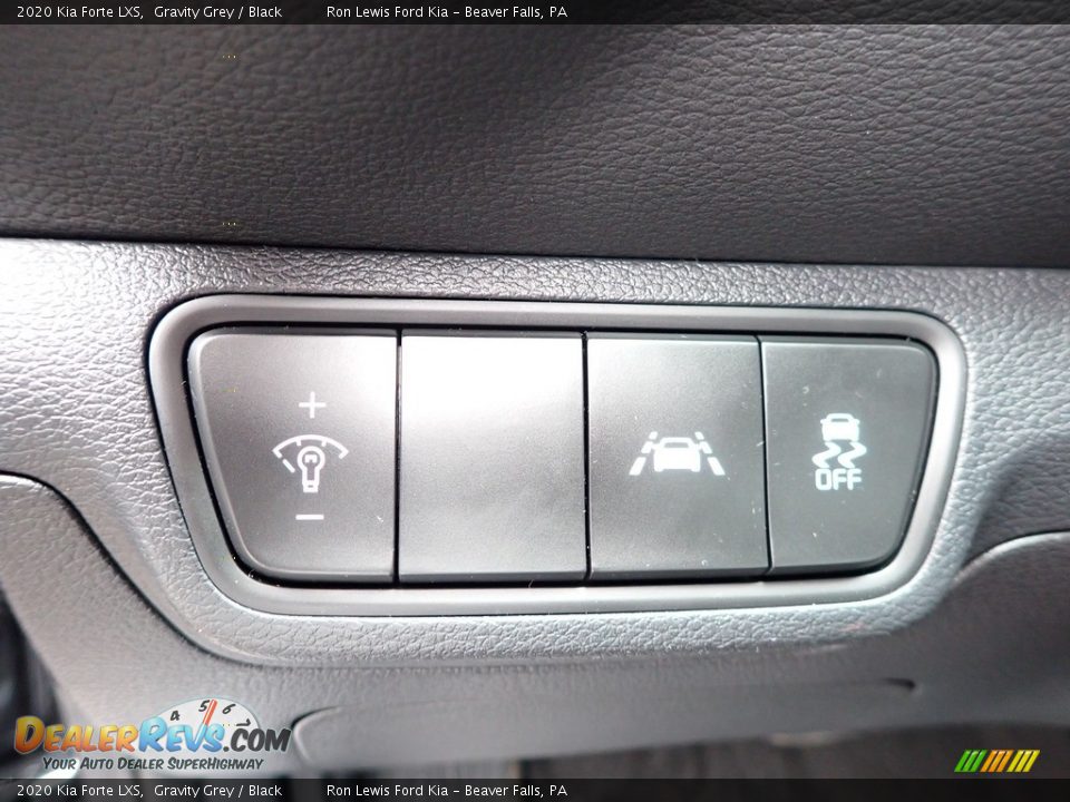 2020 Kia Forte LXS Gravity Grey / Black Photo #11