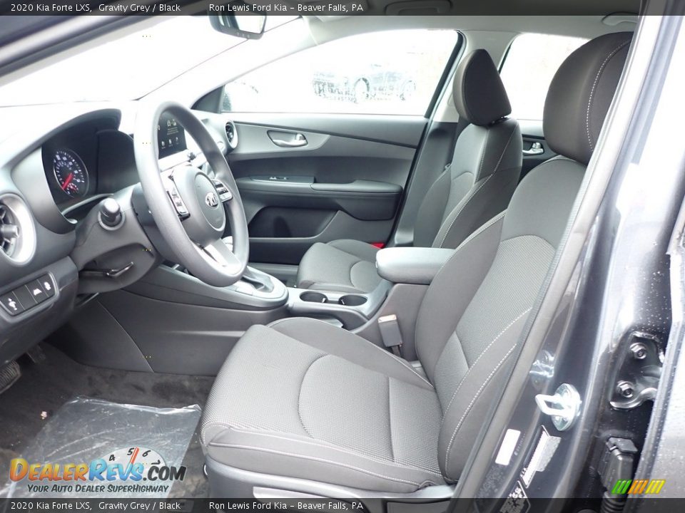 2020 Kia Forte LXS Gravity Grey / Black Photo #13