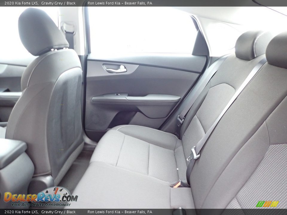 2020 Kia Forte LXS Gravity Grey / Black Photo #14