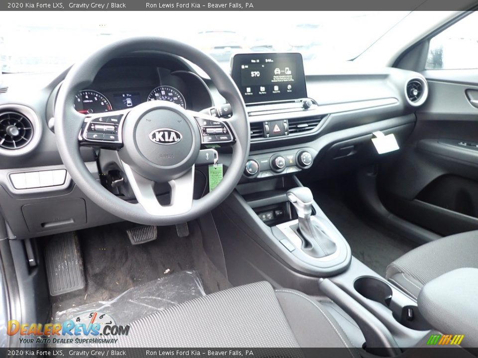 2020 Kia Forte LXS Gravity Grey / Black Photo #15
