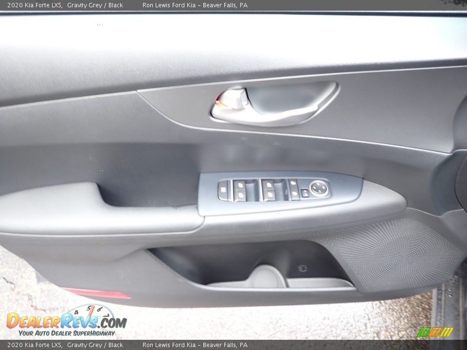 2020 Kia Forte LXS Gravity Grey / Black Photo #16