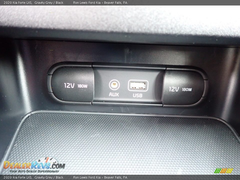 2020 Kia Forte LXS Gravity Grey / Black Photo #19