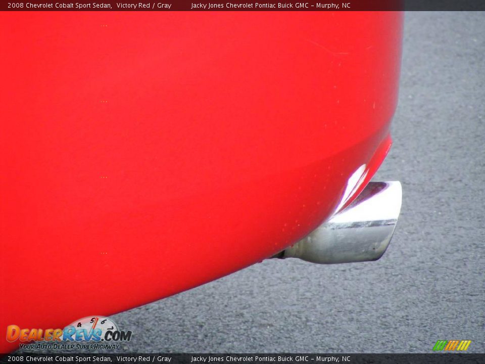 2008 Chevrolet Cobalt Sport Sedan Victory Red / Gray Photo #11