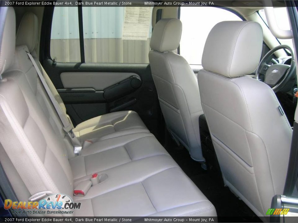 2007 Ford Explorer Eddie Bauer 4x4 Dark Blue Pearl Metallic / Stone Photo #10