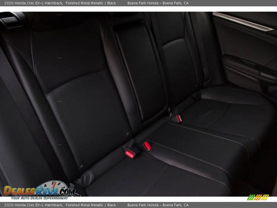 2020 Honda Civic EX-L Hatchback Polished Metal Metallic / Black Photo #28