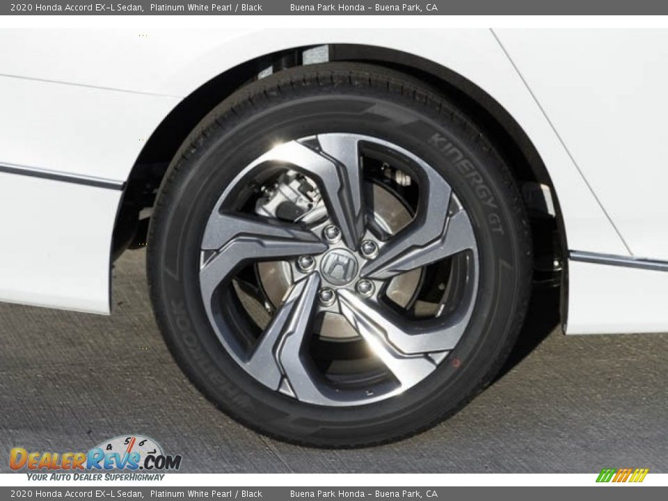 2020 Honda Accord EX-L Sedan Platinum White Pearl / Black Photo #13