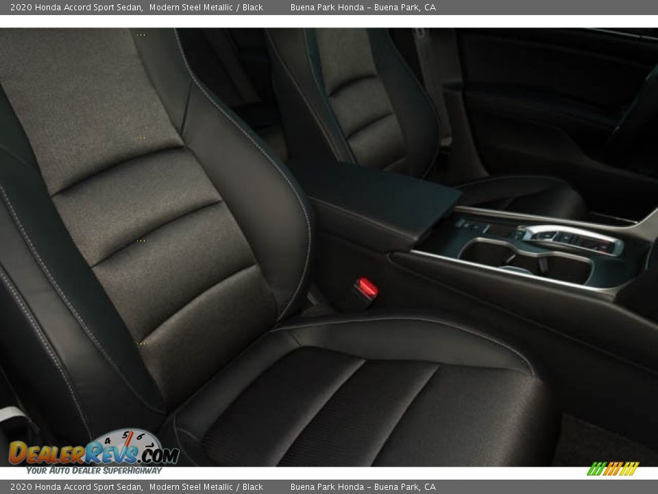 2020 Honda Accord Sport Sedan Modern Steel Metallic / Black Photo #34