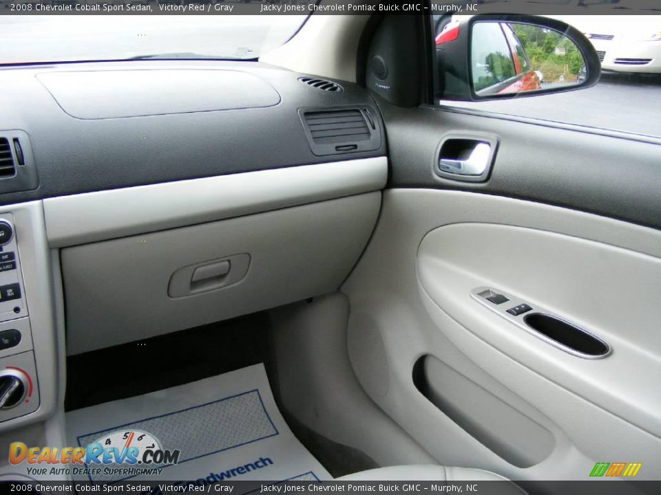 2008 Chevrolet Cobalt Sport Sedan Victory Red / Gray Photo #19