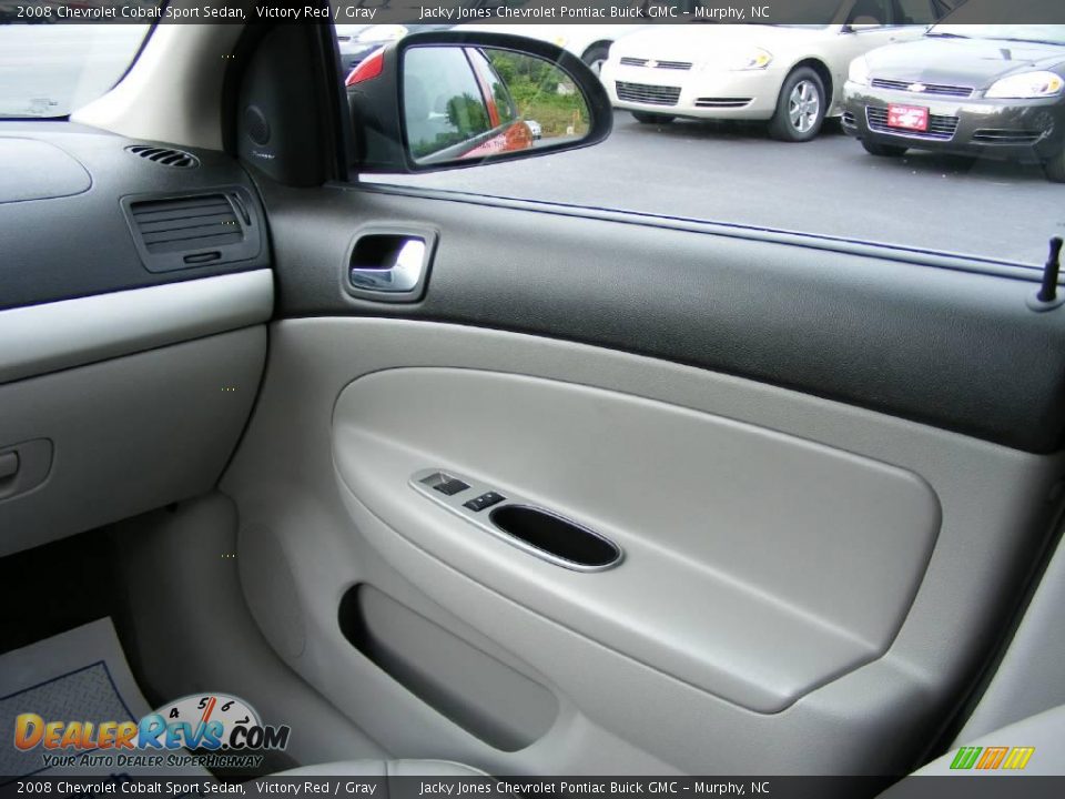 2008 Chevrolet Cobalt Sport Sedan Victory Red / Gray Photo #20