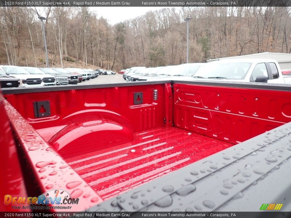 2020 Ford F150 XLT SuperCrew 4x4 Rapid Red / Medium Earth Gray Photo #9