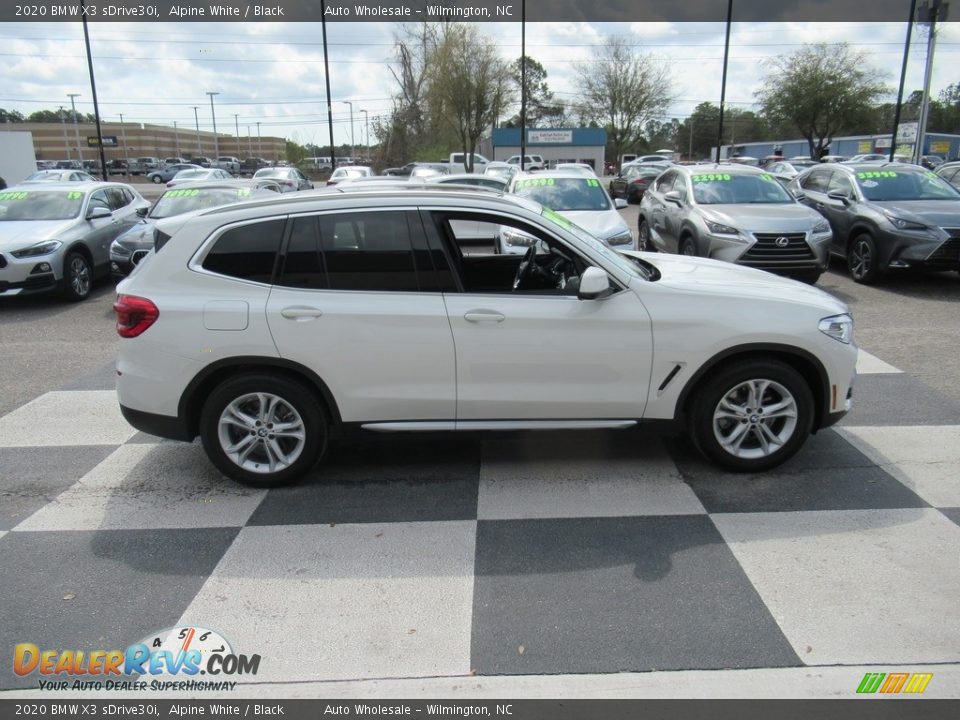 2020 BMW X3 sDrive30i Alpine White / Black Photo #3
