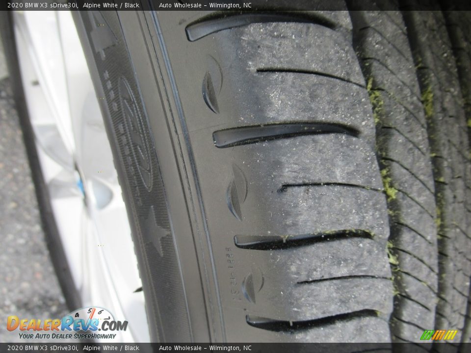 2020 BMW X3 sDrive30i Alpine White / Black Photo #8