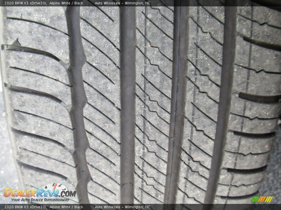 2020 BMW X3 sDrive30i Alpine White / Black Photo #9