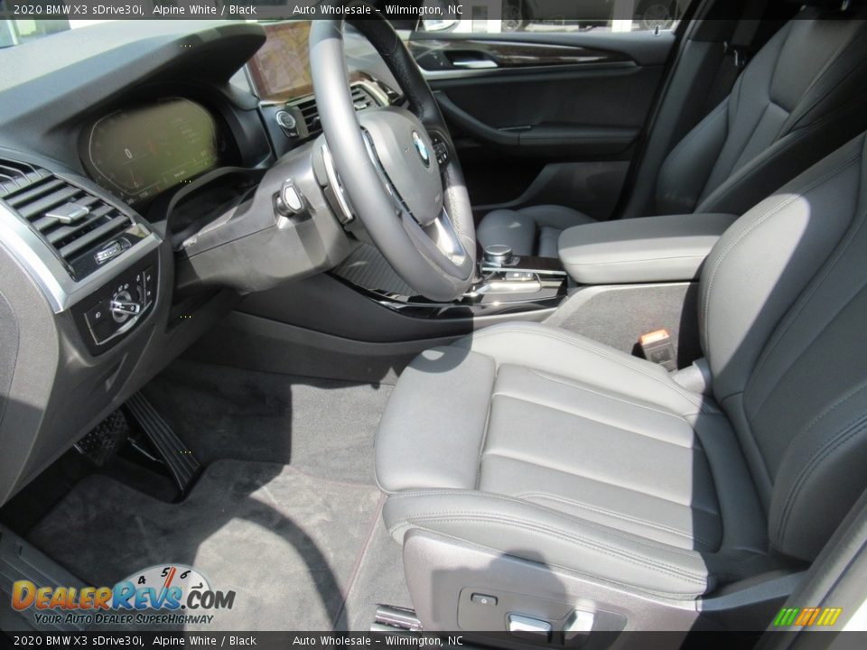 2020 BMW X3 sDrive30i Alpine White / Black Photo #10
