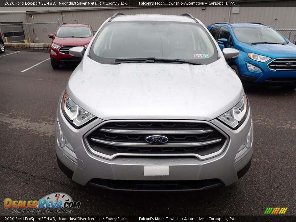 2020 Ford EcoSport SE 4WD Moondust Silver Metallic / Ebony Black Photo #4