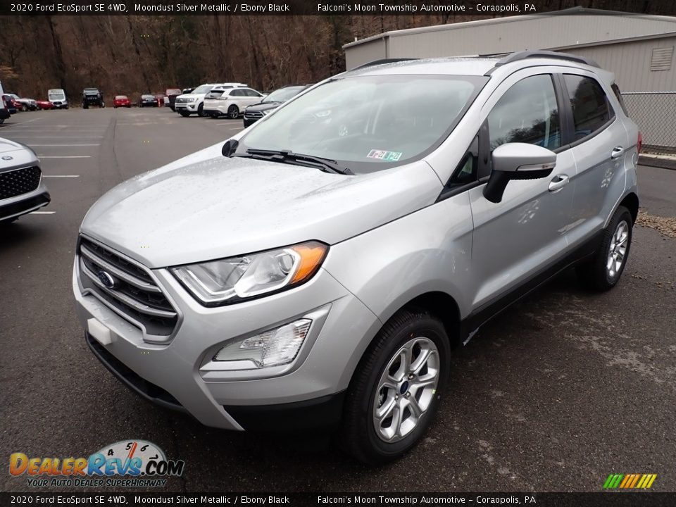 2020 Ford EcoSport SE 4WD Moondust Silver Metallic / Ebony Black Photo #5