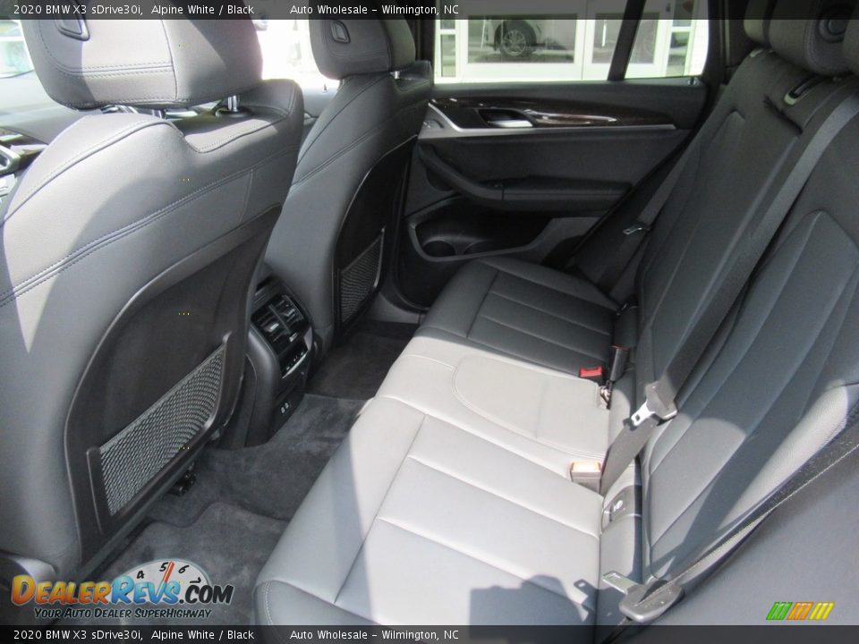 2020 BMW X3 sDrive30i Alpine White / Black Photo #12