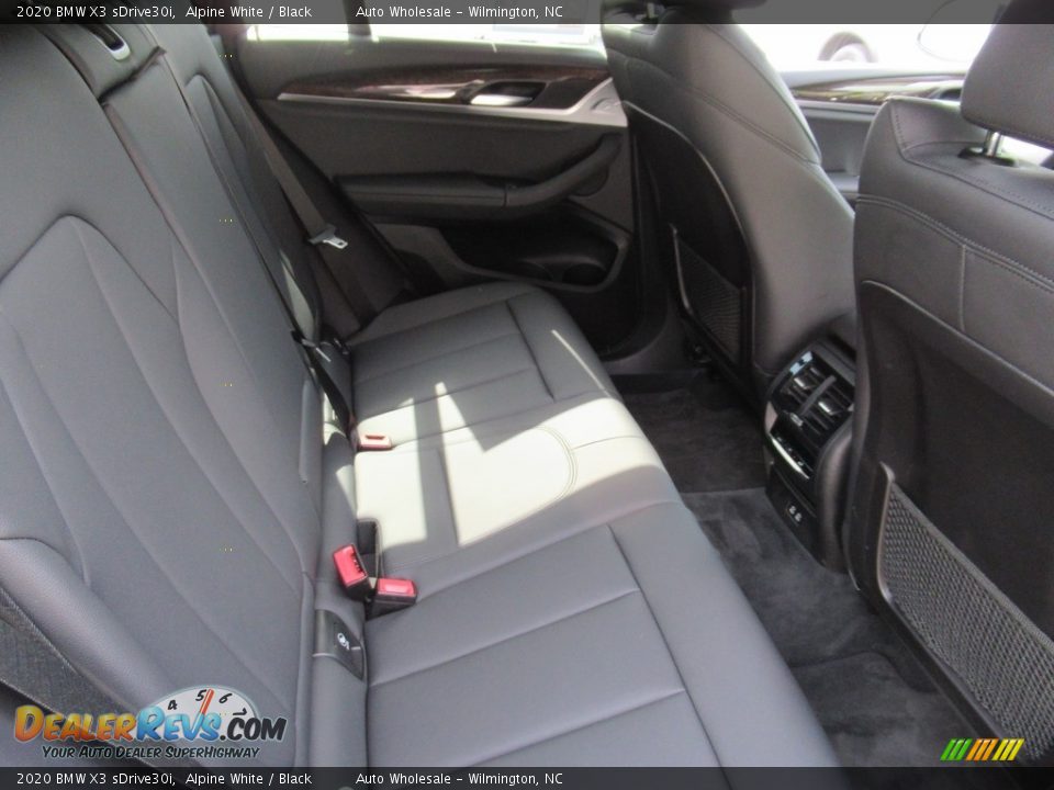 2020 BMW X3 sDrive30i Alpine White / Black Photo #14