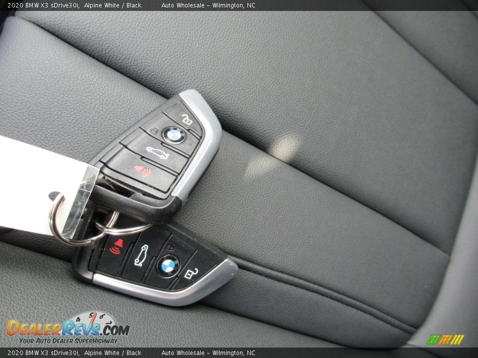2020 BMW X3 sDrive30i Alpine White / Black Photo #20