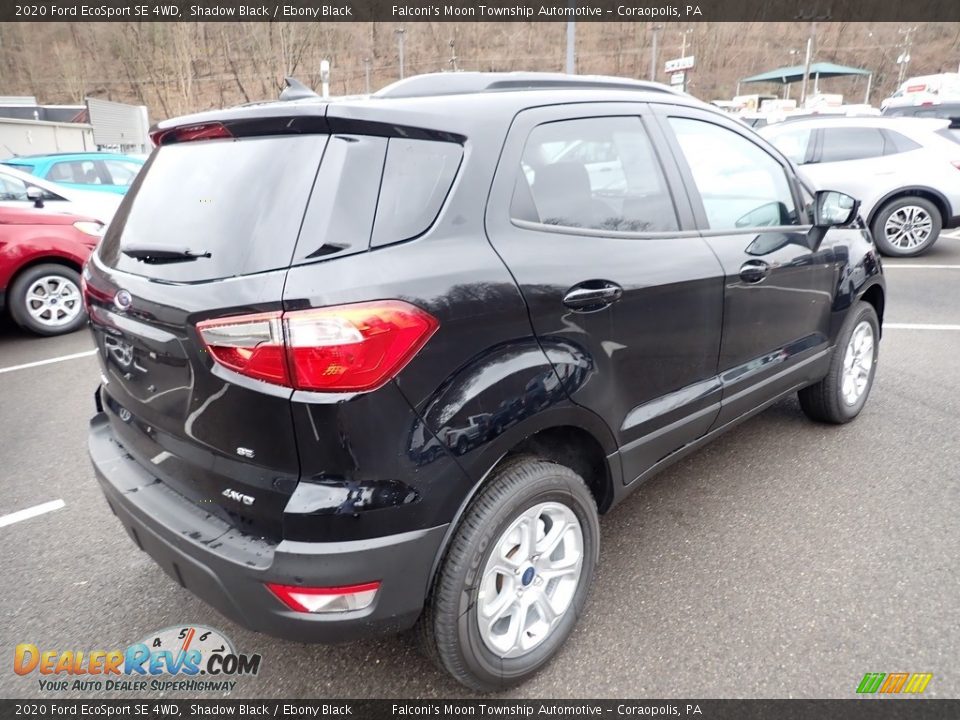 2020 Ford EcoSport SE 4WD Shadow Black / Ebony Black Photo #2