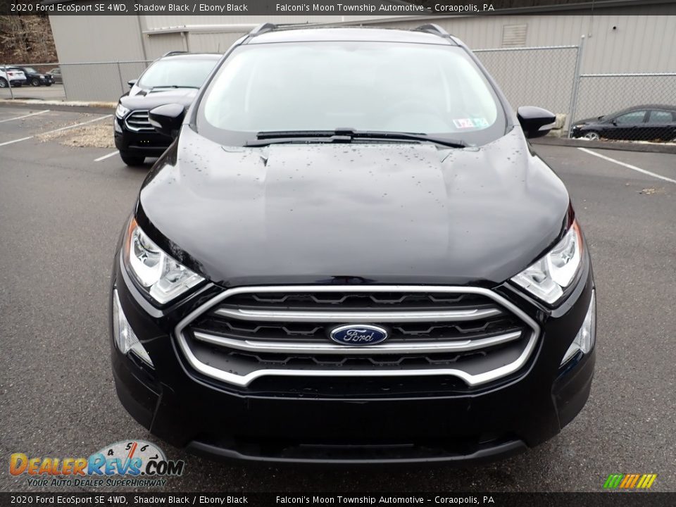 2020 Ford EcoSport SE 4WD Shadow Black / Ebony Black Photo #4