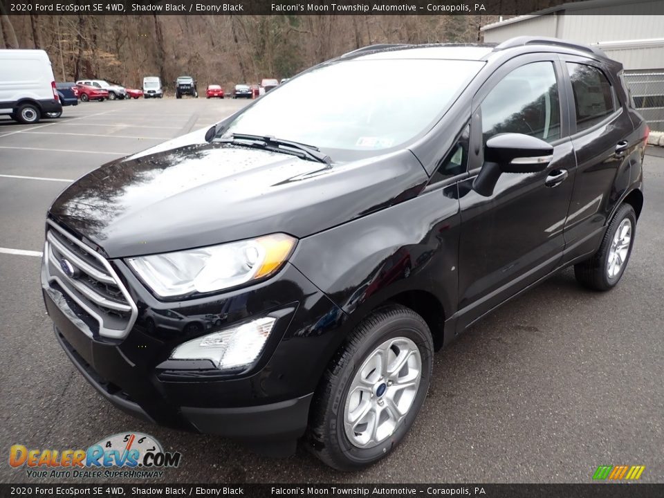 2020 Ford EcoSport SE 4WD Shadow Black / Ebony Black Photo #5