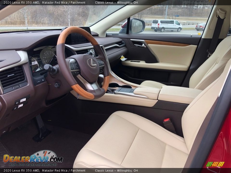 Parchment Interior - 2020 Lexus RX 350 AWD Photo #2