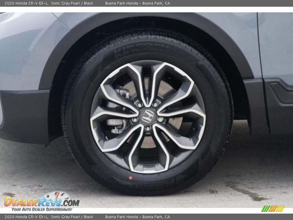2020 Honda CR-V EX-L Sonic Gray Pearl / Black Photo #10
