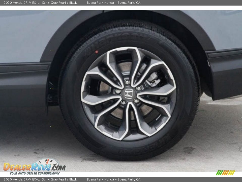 2020 Honda CR-V EX-L Sonic Gray Pearl / Black Photo #11