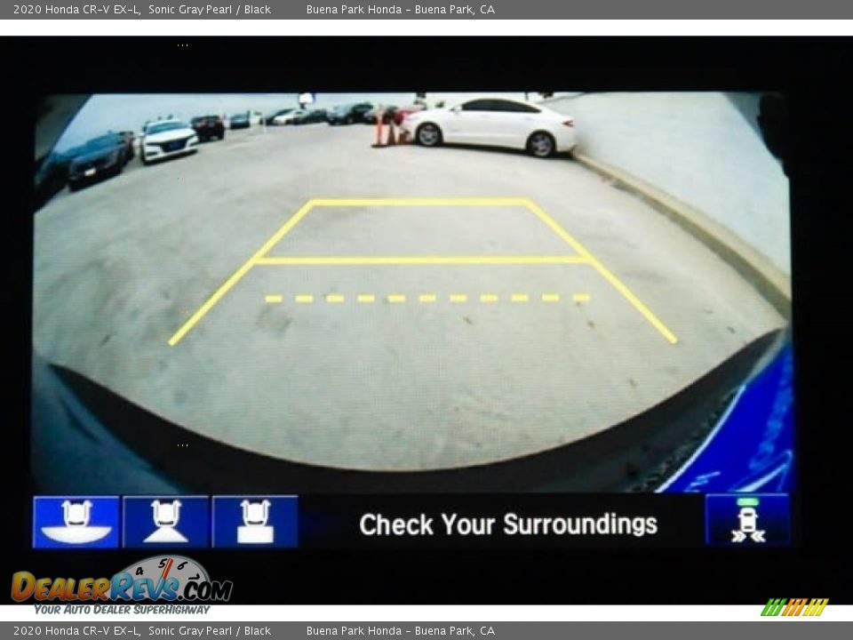 2020 Honda CR-V EX-L Sonic Gray Pearl / Black Photo #12