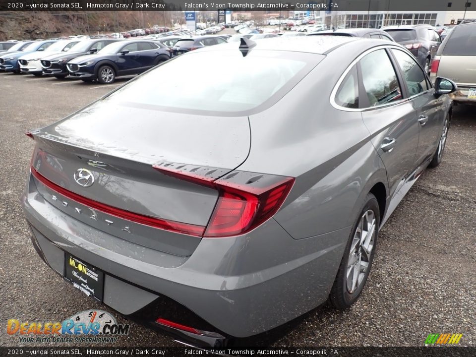 2020 Hyundai Sonata SEL Hampton Gray / Dark Gray Photo #2