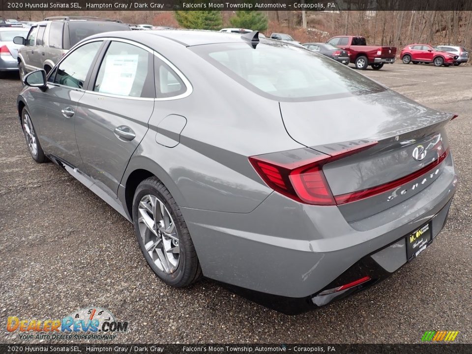 2020 Hyundai Sonata SEL Hampton Gray / Dark Gray Photo #6