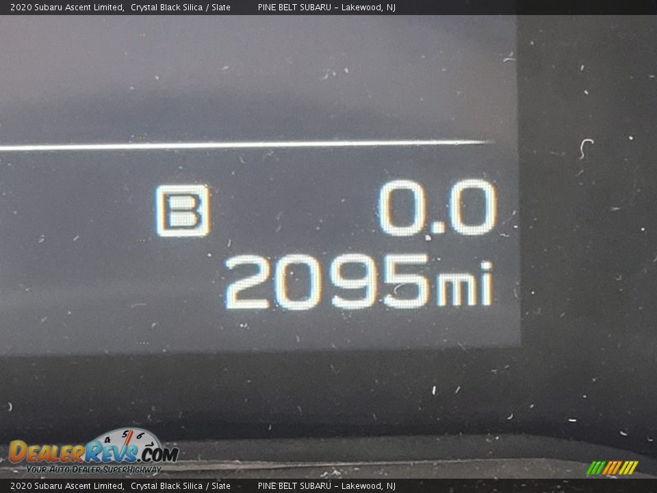 2020 Subaru Ascent Limited Crystal Black Silica / Slate Photo #3