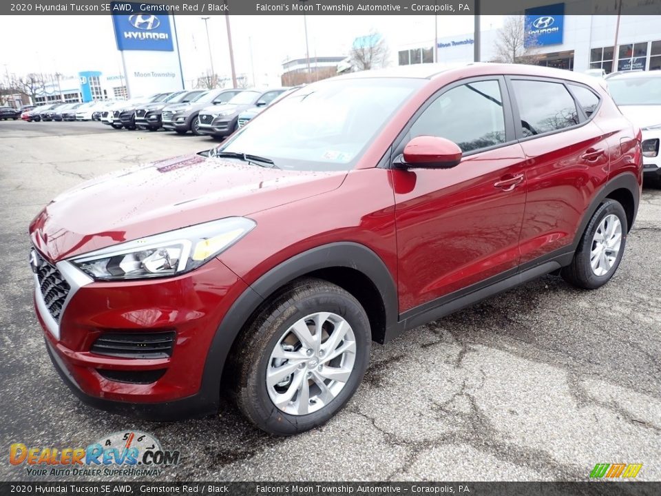 2020 Hyundai Tucson SE AWD Gemstone Red / Black Photo #5