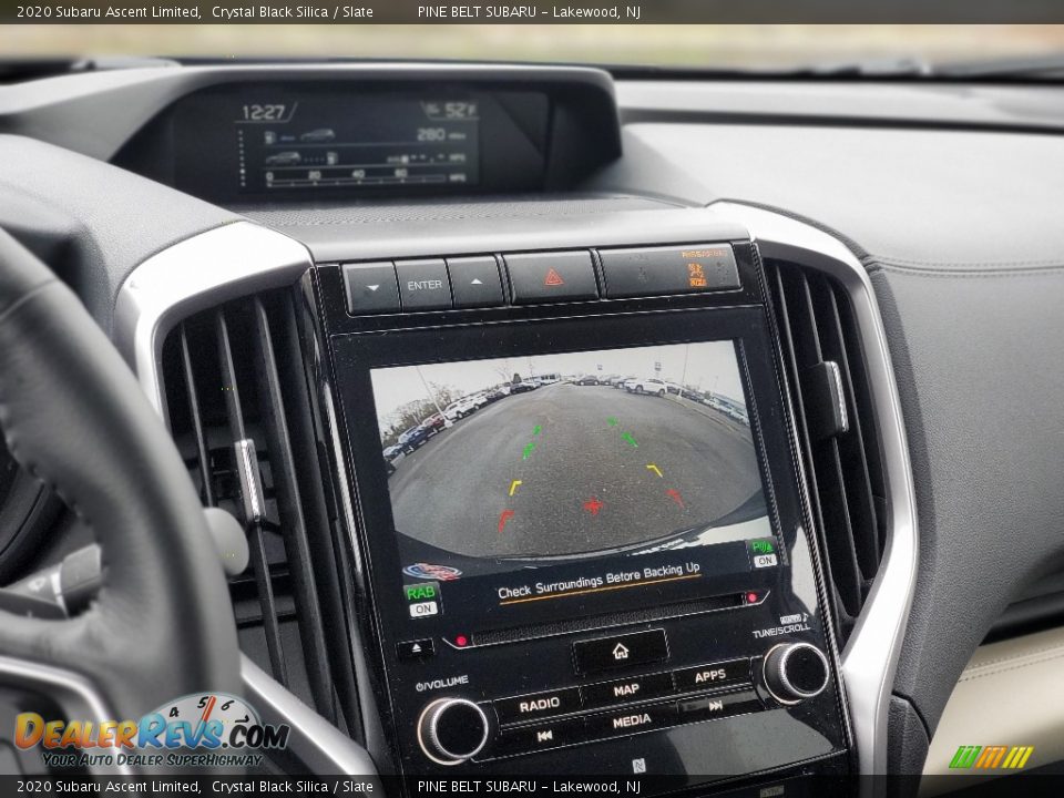 2020 Subaru Ascent Limited Crystal Black Silica / Slate Photo #10