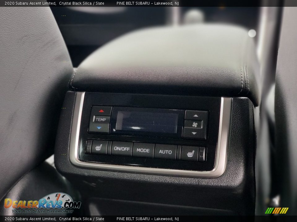 2020 Subaru Ascent Limited Crystal Black Silica / Slate Photo #12