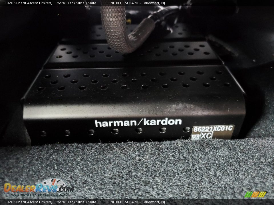 2020 Subaru Ascent Limited Crystal Black Silica / Slate Photo #15