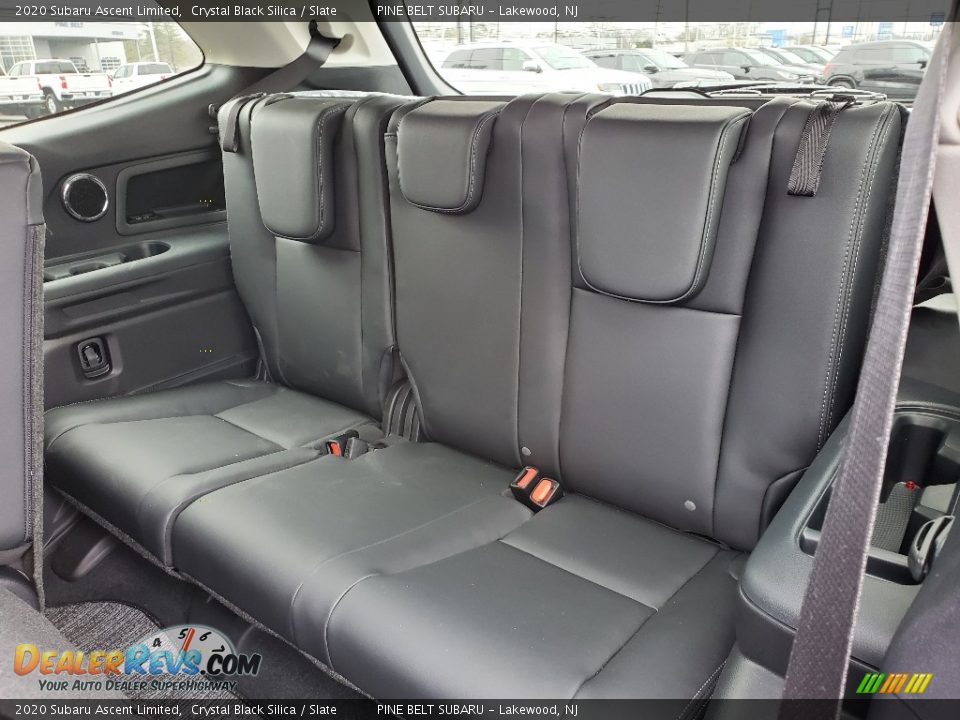 2020 Subaru Ascent Limited Crystal Black Silica / Slate Photo #19