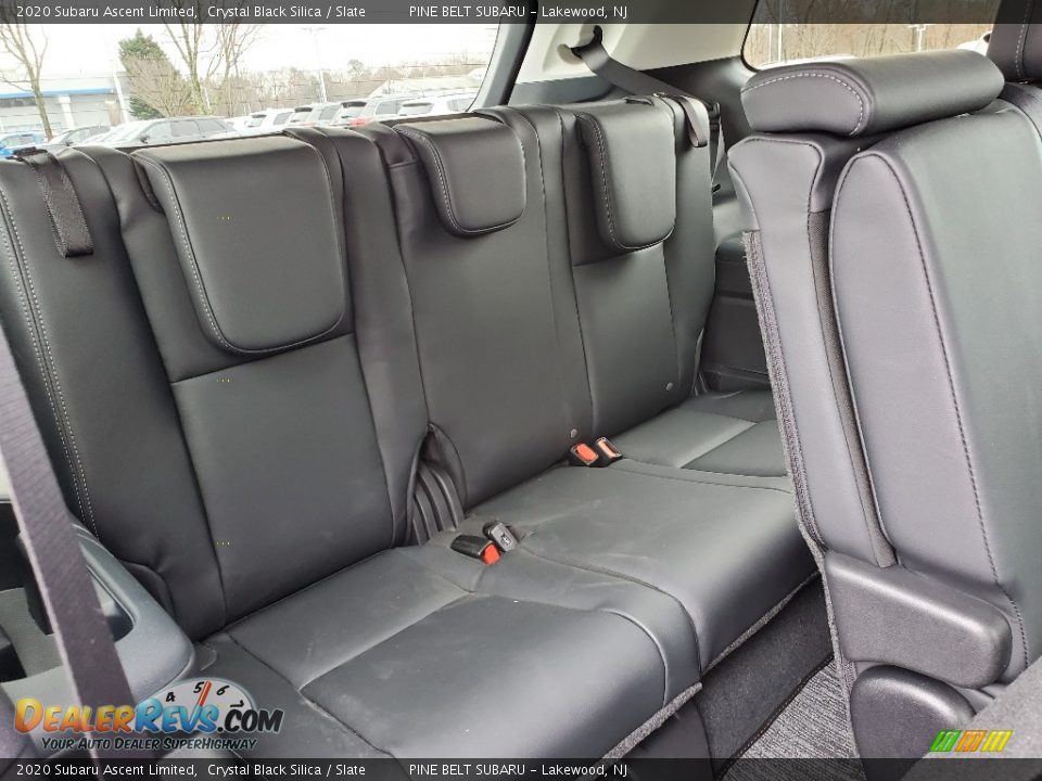 2020 Subaru Ascent Limited Crystal Black Silica / Slate Photo #20