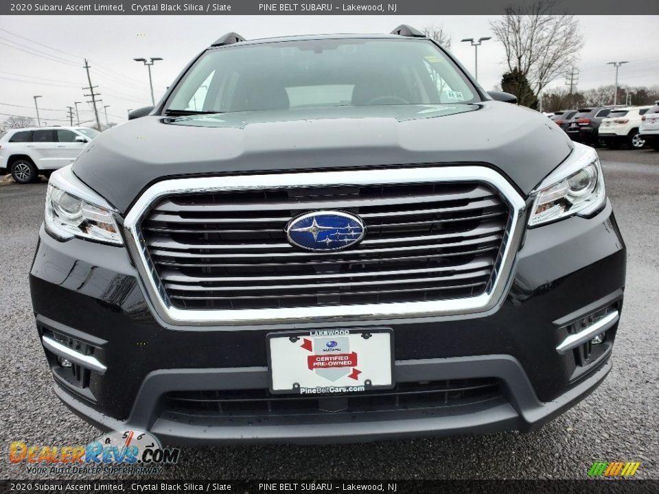 2020 Subaru Ascent Limited Crystal Black Silica / Slate Photo #21