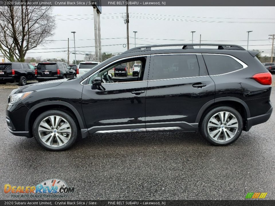 2020 Subaru Ascent Limited Crystal Black Silica / Slate Photo #23