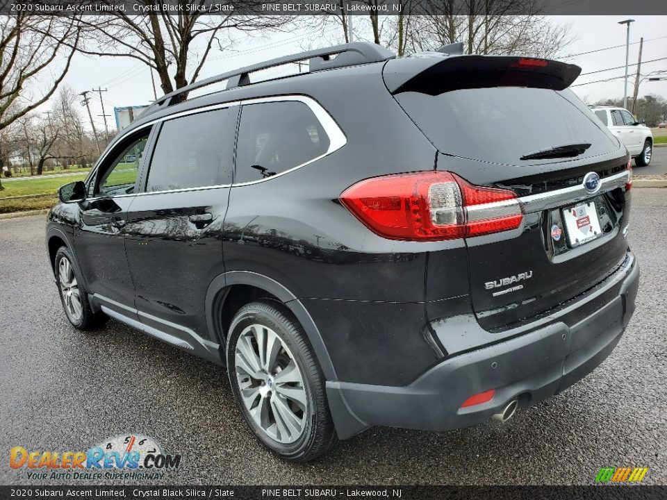 2020 Subaru Ascent Limited Crystal Black Silica / Slate Photo #24