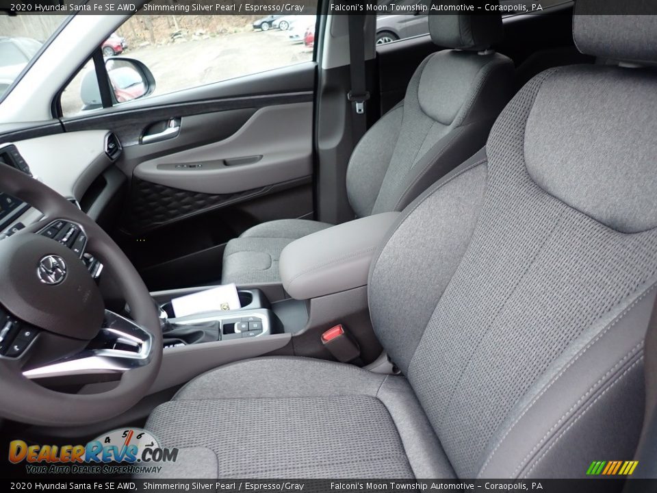 Front Seat of 2020 Hyundai Santa Fe SE AWD Photo #11