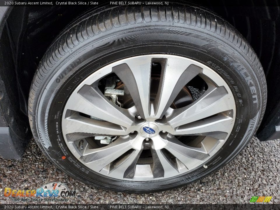 2020 Subaru Ascent Limited Crystal Black Silica / Slate Photo #28