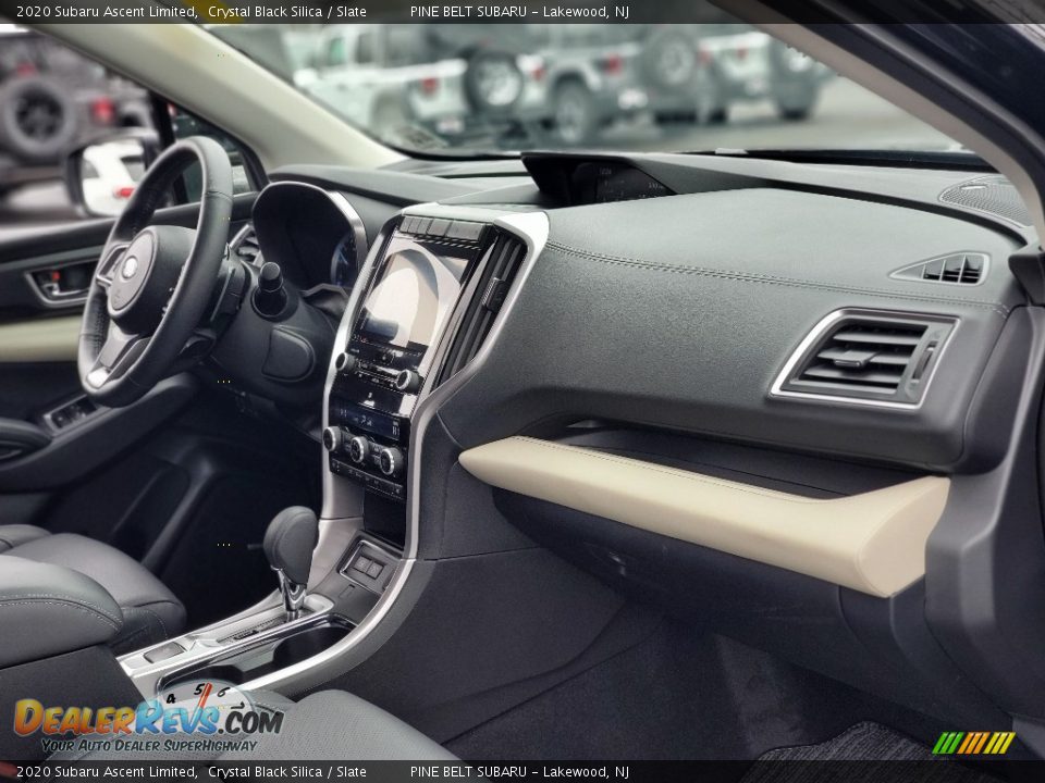 2020 Subaru Ascent Limited Crystal Black Silica / Slate Photo #30