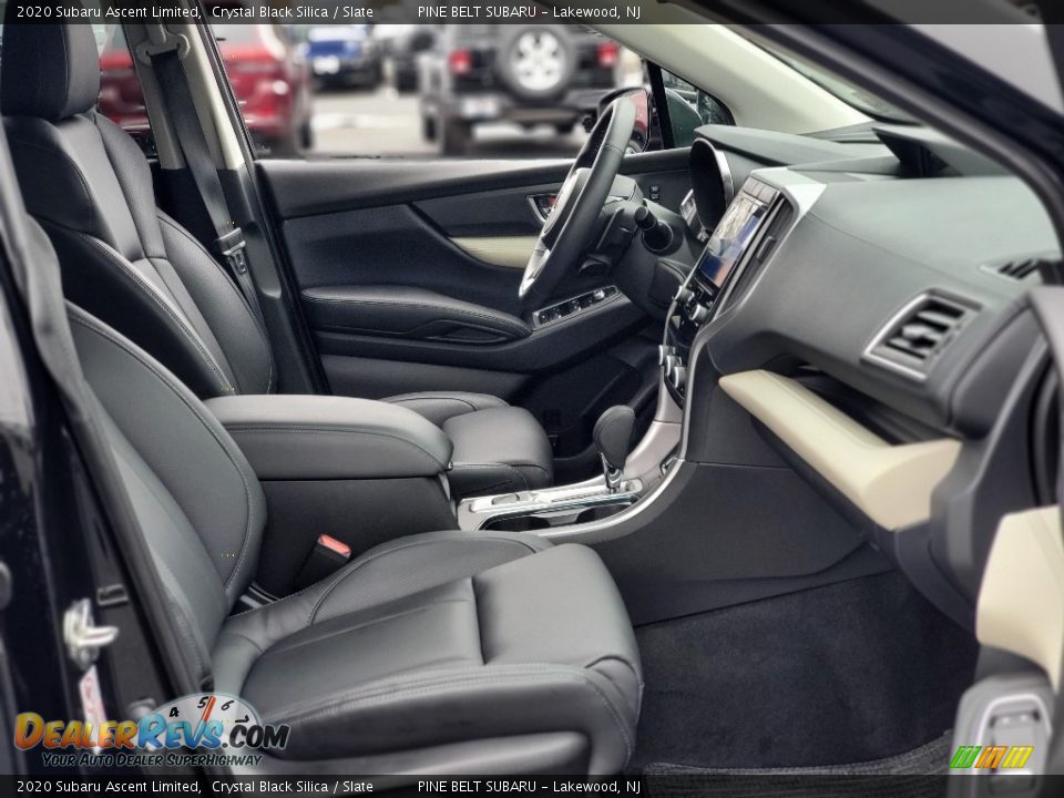 2020 Subaru Ascent Limited Crystal Black Silica / Slate Photo #31