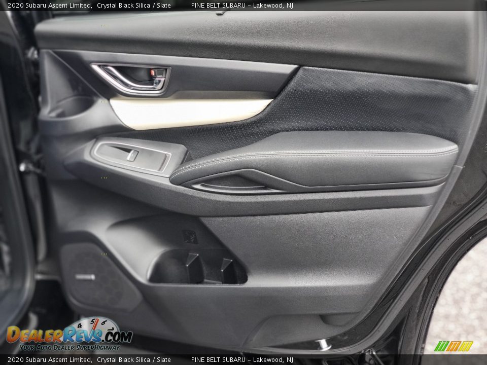 2020 Subaru Ascent Limited Crystal Black Silica / Slate Photo #32